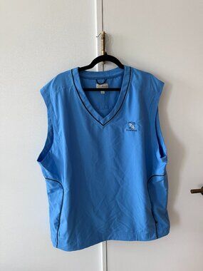 Ridgewood Country Club Blue Cutter & Buck Golf Windbreaker Vest XXL